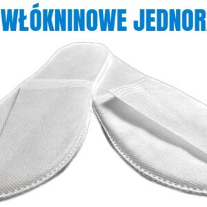 Kapcie jednorazowego użytku z włókniny 1 para